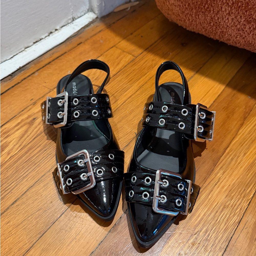 Madden Girl Black Studded Women's Sandals